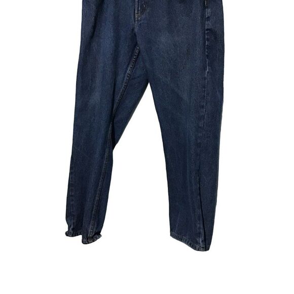 Blue High Rise Bootcut Men's Jeans 36W 30L - Picture 3 of 10